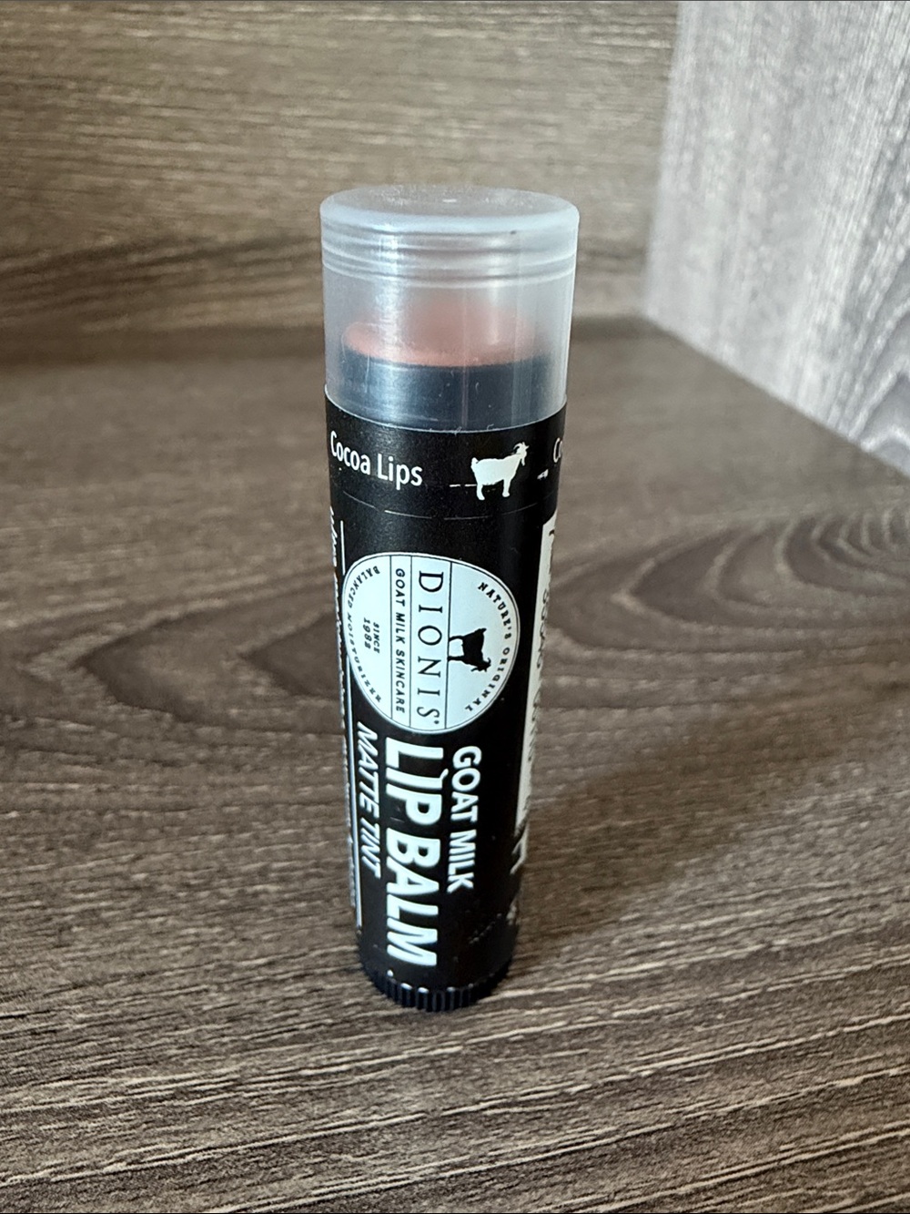 ❤️$5 NWT Dionis Shade Cocoa Lips Goat Milk Lip Balm Matte Tint 4.25g